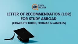 Letter of Recommendation (LOR) for Study Abroad 2026